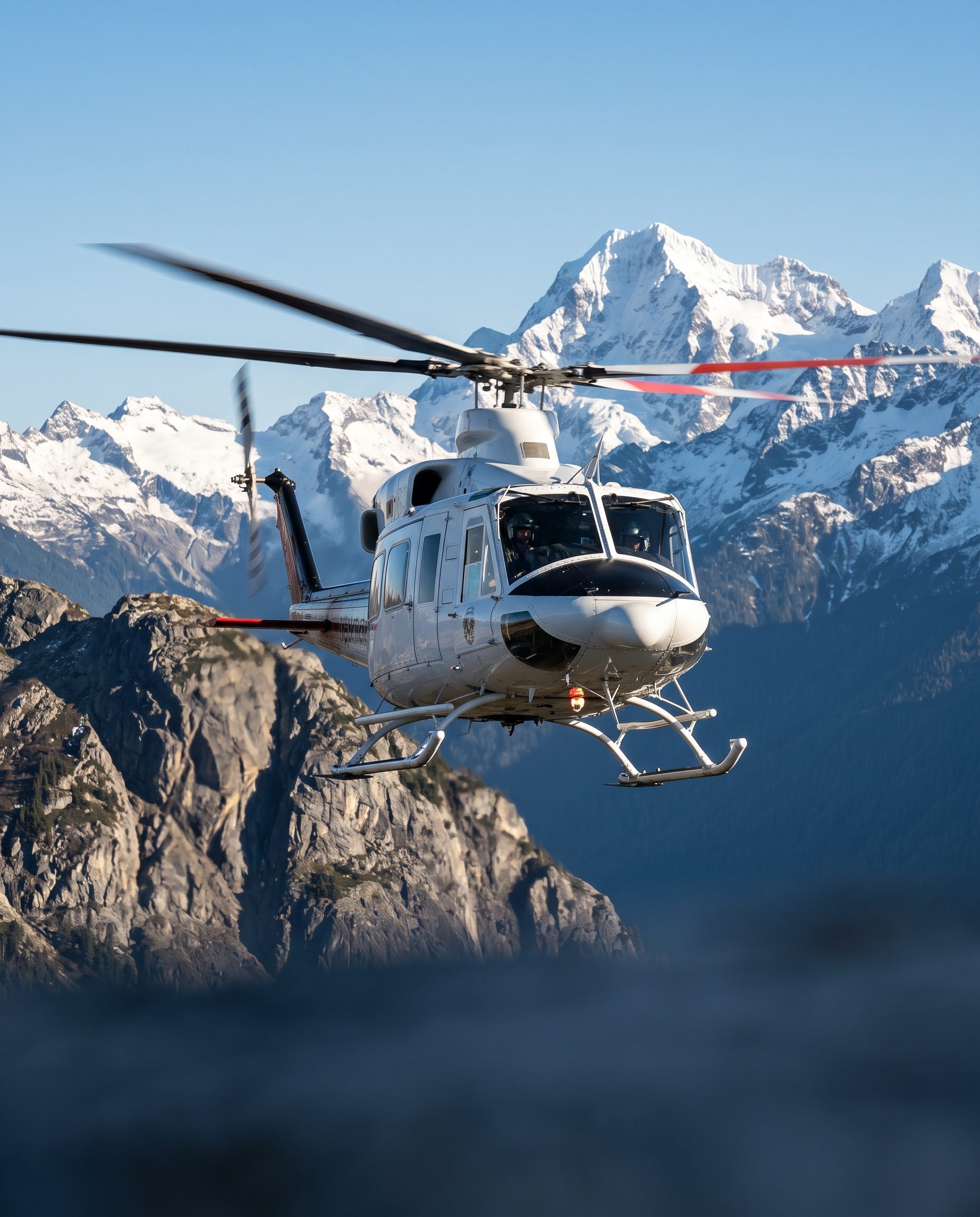 Bell 412 helicopter